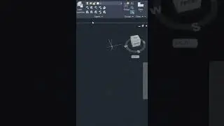 Converting the working screen in Autocad from 2D to 3D 