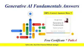Generative AI Fundamentals Quiz Answers: Test Your Knowledge