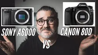 Canon 80D vs Sony A6000, una pelea justa? | Michelet Díez | 4K