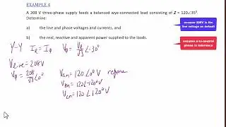 ECE204 Lecture 10-2d: Three Phase Power Calculations
