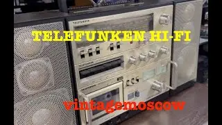 Vintagemoscow. Летние новинки + Telefunken HI-FI studio 1 m