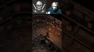 Пьяный НПС оказался на помойке. Среднее количество мата. #shorts #exanima #bb #butcher