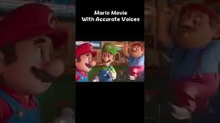 Super Mario Movie With Accurate Voices 2 - #supermario #mariobros #supermariomovie