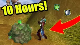 Mining For 10 HOURS In Nagrand! - Classic WoW TBC