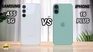 Samsung A55 vs iPhone 16 Plus | Mr Mobo Tech