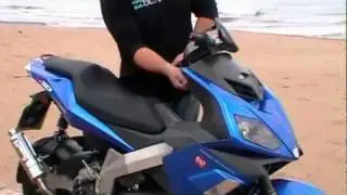 DERBI GP1 250 RACING.KOKKINA FEGARIA TEST
