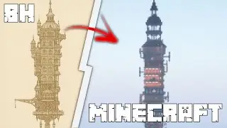 Ich baue ein MINECRAFT STEAMPUNK DORF zur FLIEGENDEN STADT um