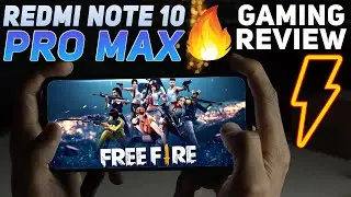 Redmi Note 10 Pro Max FREE FIRE Review 🔥🔥🔥 (MALAYALAM) | Heating Test & Battery Drain Test