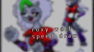 Roxxane Wolf speed draw || pro create