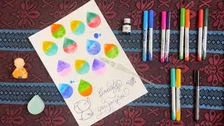 Modern Calligraphy Part 7 | Brush and Glass pen | Writing | Calligraphy for beginners | Satisfying