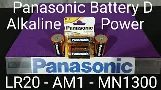 Panasonic Battery Alkaline Power D - LR20 - AM1 - MN1300 001