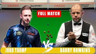 Judd Trump Vs Barry Hawkins Full Match | Champion of Champions Snooker Highlights