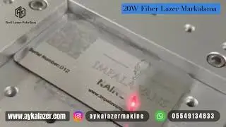 20 W Raycus Fiber Lazer markalama