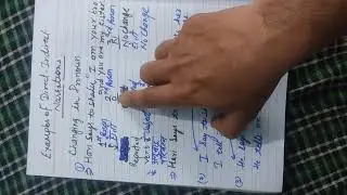 Pronoun change in Narration