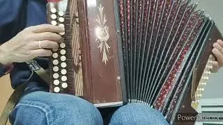 Татарская Народная Песня КАРТУФ -  разбор на ГАРМОНИ ЦИФРАМИ 