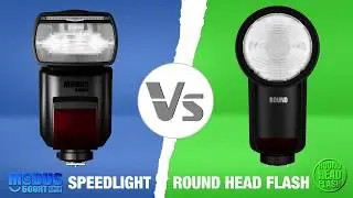 hähnel MODUS 600RT II Speedlight vs. Round Head Flashguns
