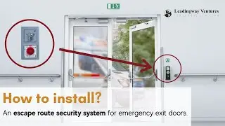 How to install an escape route system for your emergency exit door.