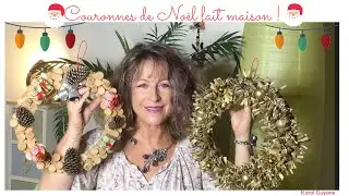Comment faire des couronnes de Noël ? (Recyclage)