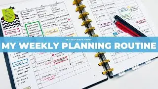 My Weekly Planning Routine 