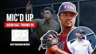 95MPH Bullpen with D1 Senior | Jason Diaz Mic’d Up