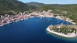 Otok Vis iz zraka 16.09.2023