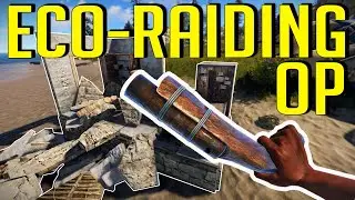 Why ECO-RAIDING Is OP For Rust Solo Players Early Wipe! - Rust Solo Survival