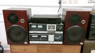 JVC JR S301 DC integrated Receiver and JVC KD KD S201 Stereo casette deck featuring JVC SX3 ii sp