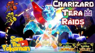 Charizard Tera Raids w/SamThePokeman- Pokemon Scarlet Violet #shorts #shortfeed