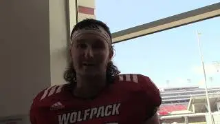 NC State redshirt sophomore punter Caden Noonkester interview