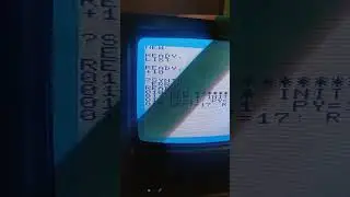 I was gonna show you Vic-20 Pickin' Sticks but then my TV broke?? 😱 