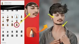 Face ko smooth aur Gora Kaise kare Autodesk me | autodesk sketchbook editing | face smooth