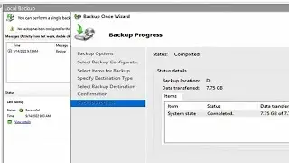How To Backup Active Directory Domain Controller Database System State Windows Server 2019