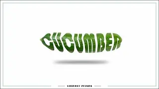 3D Typography in Coreldraw | Typography illustration in Coreldraw | Corel draw design : Pitara