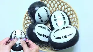 No-Face Clay Cracking ASMR カオナシ クレイクラクキング【音フェチ】 claypopping,crackingclay