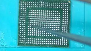 How to reball ic manually || Ic reballing training