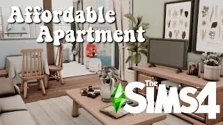 AFFORDABLE FAMILY APARTMENT | The Sims 4 | English | Speedbuild