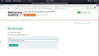 User role can be modified in user profile (Video Solution) | 2021