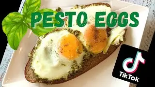 PESTO EGGS (Viral TikTok Trend)