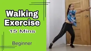15 Minutes Walking Exercise Session for Beginner│Simple and Easy to Follow Walking│Ate Mel ❤