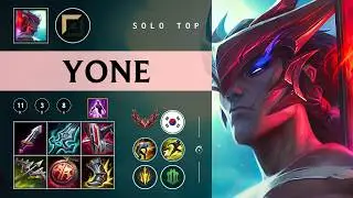 Yone Top vs Olaf - KR Grandmaster Patch 26.05