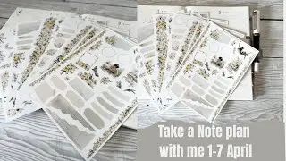 TAKE A NOTE A5 PLAN WITH ME 18-24 MARCH