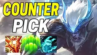 TRUNDLE SUPPORT IS THE ULTIMATE TANK COUNTER PICK - League of Legends