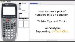 Find the equation from any set of points -- TI-84+ SE Tips and Tricks