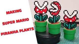 Making Super Mario Piranha Plant DIY