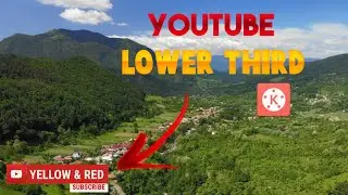 Youtube subscribe lower third tutorial.Kinemaster tutorial.