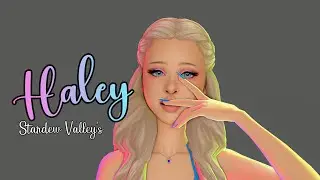 Stardew Valley’s Haley | The Sims 4 | Speed CAS + CC Links | unicornpoopz