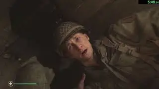 Call of Duty: World War 2 D Day Mission Speedrun (11:12.74)