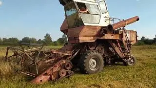Ск-5 Нива молотимо овес