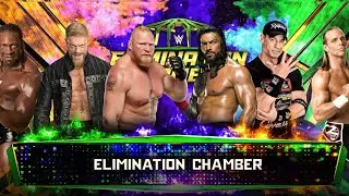 WWE 2K23 | Best 6-Men Elimination Chamber Match | Sky High Action and Finish |