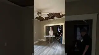 There’s a MASSIVE hole in the ceiling!